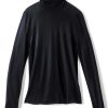 Sweaters * | Iris Von Arnim Rockdale Cashmere Turtleneck Sweater Black