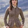 Jackets * | Diana Tweed Jacket Beige