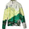 Sweaters * | Frauenschuh Yellowstone Reversible Sweater Forest