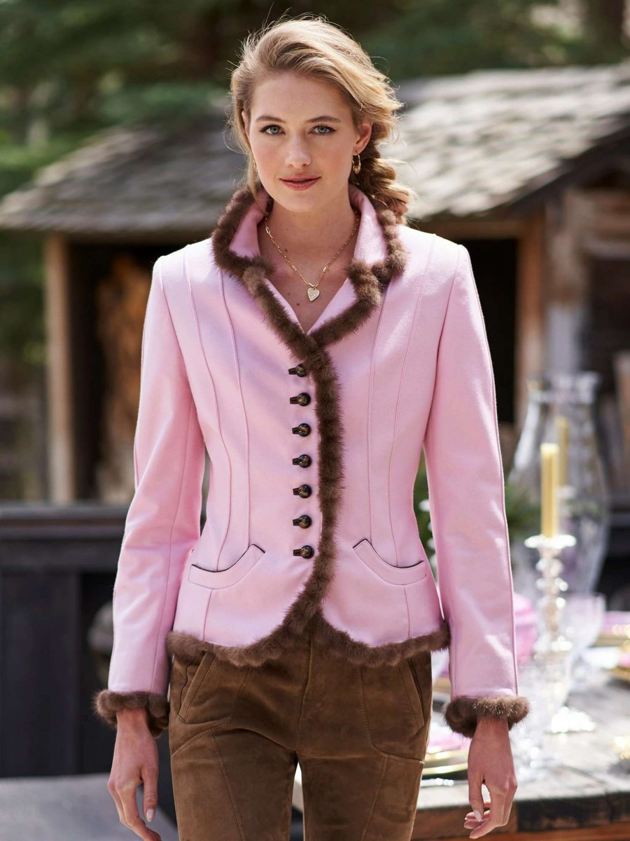 Jackets * | Annie Loden Jacket Pink