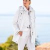 Outerwear * | Bogner Zia Ultralight Nylon Jacket White