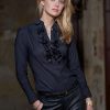 Shirts & Blouses * | Wylie Organdy Ruffle Shirt