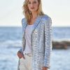 Jackets * | Tiana Glam Paillette Jacket Silver