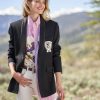 Jackets * | Etro Kira Crest Blazer Black