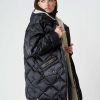 Outerwear * | Bogner Tessi Sport Satin Down Coat Black