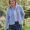 Sweaters * | Lanz Trachten Couture Liesl Bow Embroidered Cardigan