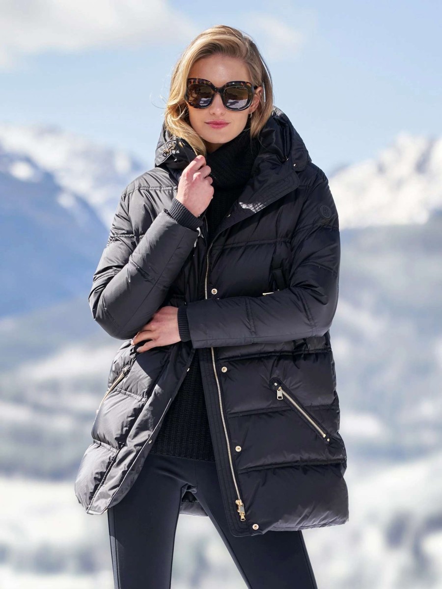 Outerwear * | Bogner Adea Down Coat Black